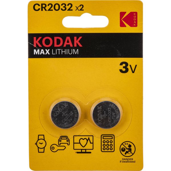 Батарейки CR2032 Кодак  MAX LITHIUM
