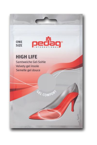 Гелевые полустельки для обуви на высоком каблуке PEDAG HIGH LIFE
