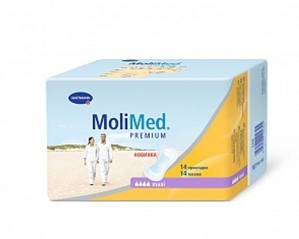 Прокладки урологические для женщин MoliMed Premium maxi, 14 шт