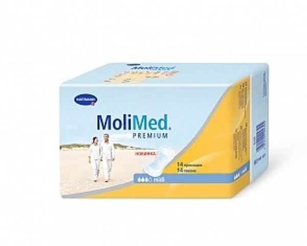 Прокладки урологические для женщин MoliMed Premium midi, 14 шт
